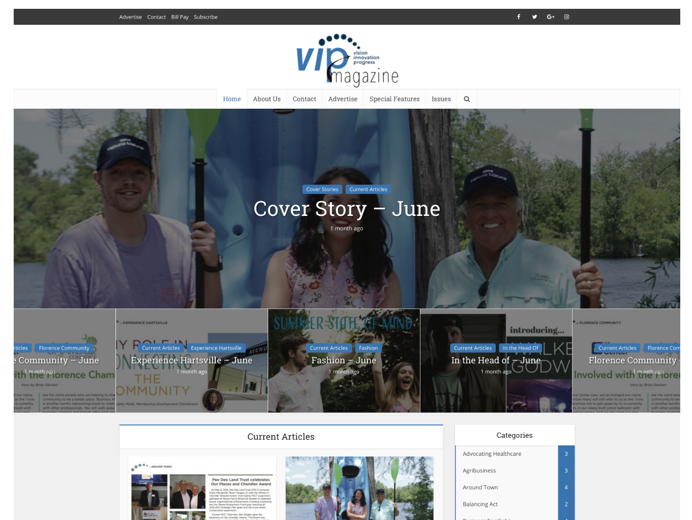 VIP Magazine SVG Digital